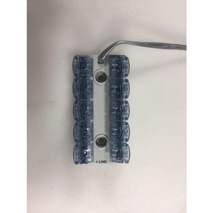 Mini Rocker Bridging Module Channel Commercial Corp. Rocker Mini 10PR Module W/RJ11 Male Plug