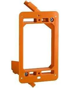 Carlon SC100RR Outlet Box 4.32 in L 2.52 in W 1 -Gang Non-Metallic Orange