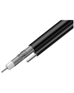 Belden 9117M-010 Black RG59 Quad Shield Cable