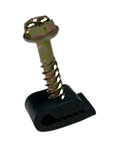 Telecrafter G4BK-03 Qty 100 Cat 3 Black Flex Clips 