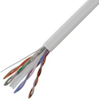Vertical Cable 060-493WH White CAT6 Cable In Pull Box