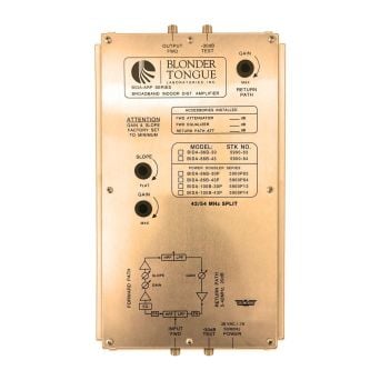 Blonder Tongue BIDA 100B-43P Power Doubling Indoor Distribution Amplifier