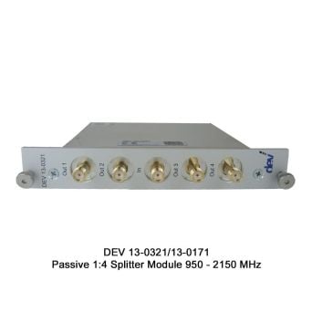 DEV 13-0171 1:4/4:1 Passive L-Band Splitter/Combiner Module, 950 - 2150 MHz; 50 Ohm, SMA (f)