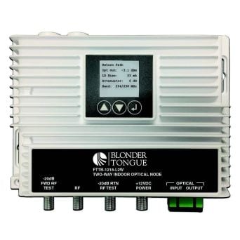 FTTB-1218-L2W Two-Way Indoor Optical Node with DOCSIS 3.1 Support