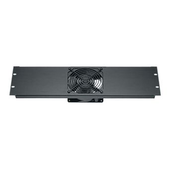 QTFP-1 QUIET FAN PANEL - ONE 120 VAC FAN 3 SPACE TEXTURED FINISH