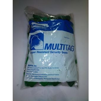 Tamper Evident  CABLE SECURITY TAG MultiLink MT-PO-12 Green
