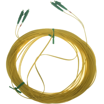 LC to LC APC Duplex OS2 1.8mm Fiber Patch Cable