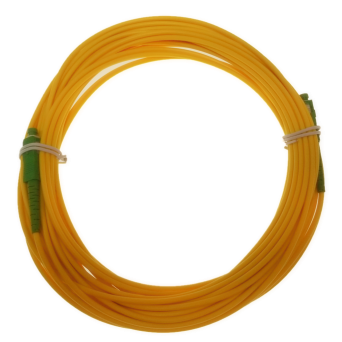 Wirewerks SC/APC-SC/APC 3.0mm Sm 12m BIF, OFNR, Yel; Part #TPC-ECSCASCA012
