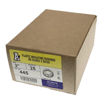 Arlingtion 445(QTY25)  2 inch Plastic Insulation Bushings