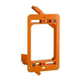 Carlon SC100RR Outlet Box 4.32 in L 2.52 in W 1 -Gang Non-Metallic Orange