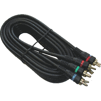 Cable Source 5-Component HDTV Patch Cord