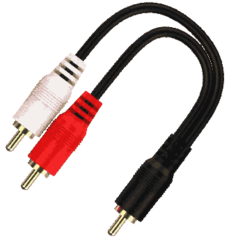 Steren RCA Splitter Cable (255-020)