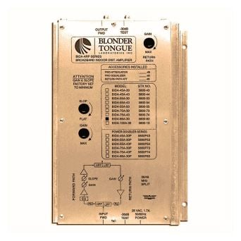 Blonder Tongue BIDA 86A-43 Indoor Distribution Amplifier