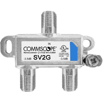 CommScope SV-2G 2 Way 1000 MHz Coax Splitter