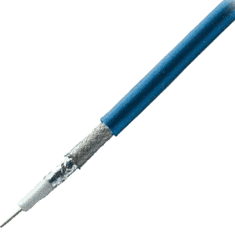 Commscope RG59 Headend Cable 1000ft F59HEC-2VVBLUE (BLUE)