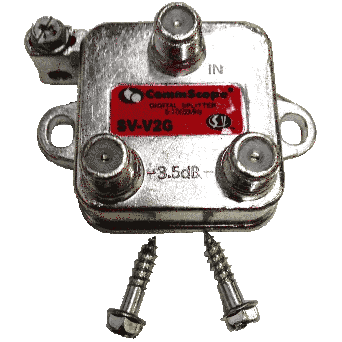 Commscope SV-V2G 2-Way Splitter