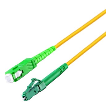 Wirewerks GPC-1MLCASCA035 35 Meter  LC/APC-SC/APC Fiber Optic Jumper