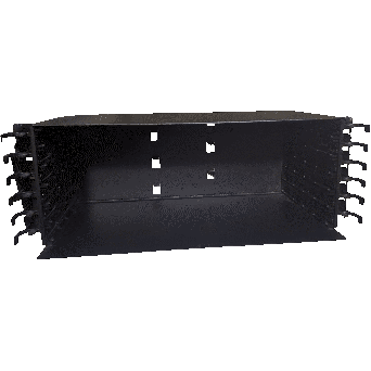 Amphenol ESTF-06TR-4RU E-Series Flex 19" Chassis with 6 Trays, 4RU High