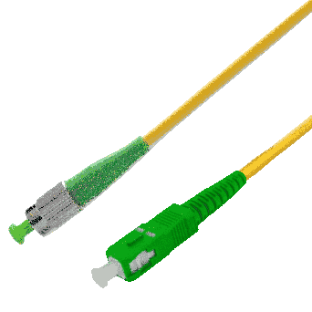 Corning 214401R3131006M 6 Meter FC/APC-SC/APC Fiber Jumper 