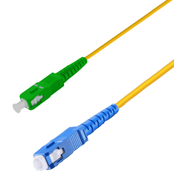 Amphenol 942-99A46-56207 7 Meter SC/APC-SC/UPC Fiber Jumper 