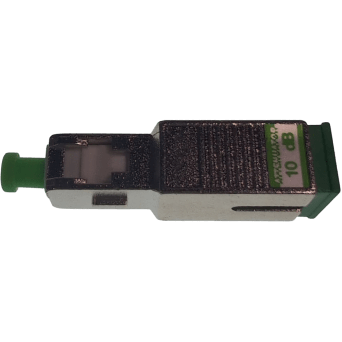SC/APC 10dB Male to Female In-Line Attenuator