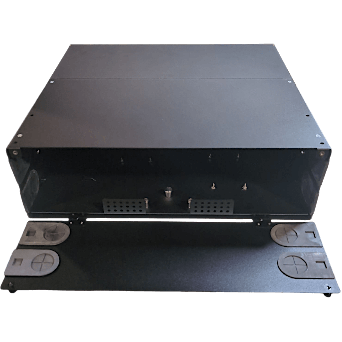 MultiLink FRM-3RU-HD Dust-Resistant 3RU Enclosure with Latching Access Panel