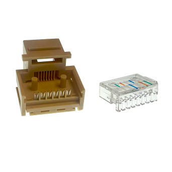 Steren 310-106IV Ivory CAT3 Keystone Jack