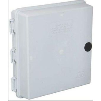 9"x9"x3" Outdoor Cabletek Enclosure Plastic Grey Utility Case Model 48CTE