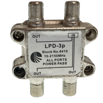 Blonder Tongue LPD-3P Low Power Pass 3-Way Splitter