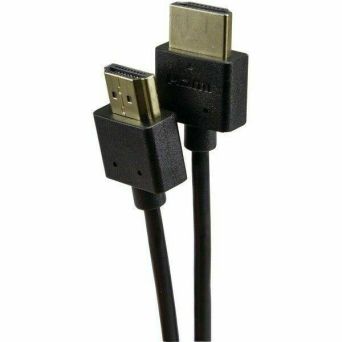 XHD10-04254 HDMI Thin 32AWG Gold-Plated 10ft Black