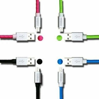Cell Phone Heavy Duty 4-Pack 3ft/1m Sync/Charge cable For Most Android Phones.