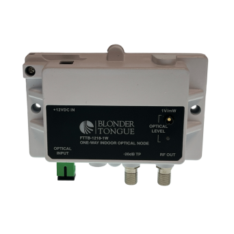 Blonder Tongue FTTB-1218-1W One-Way Indoor Optical Node
