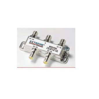 Extreme 4 Way Balanced HD Digital 1GHz High Performance Coax Splitter BDS104H