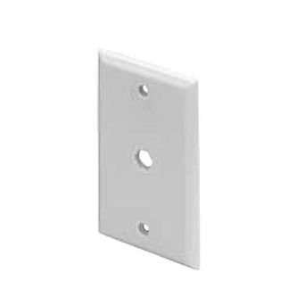 BP1-W Blank Wall Plate - White