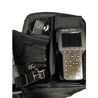 Tektronix Tek WFM90 Handheld Waveform Monitor w/case, sun screen, adapter, more