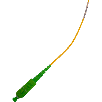  9/125 µm Singlemode OS2 Fiber Patch Cable, SC/APC to SC/APC, OFNR, 2 m