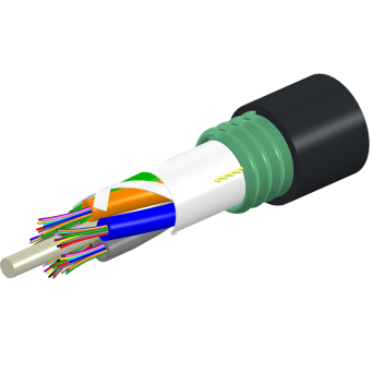 Commscope D-012-LA-8W-F12NS 12ct Loose Tube Armored Lightscope ZWP Cable