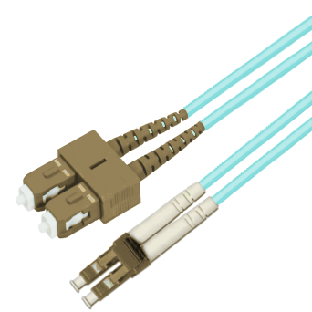 Wirewerks CPC-CELCCSCC-007 7 Meter LC/UPC -SC/UPC Fiber Jumper 