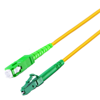 Wirewerks GPC-1MLCASCA015 15 Meter LC/APC -SC/APC Fiber Jumper 